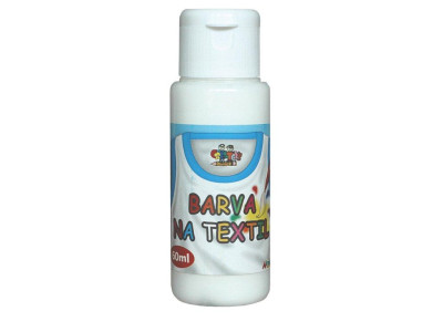 BARVA NA TEXTIL 60ML BÍLÁ FF1110