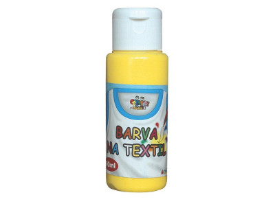 BARVA NA TEXTIL 60ML ŽLUTÁ FT1102