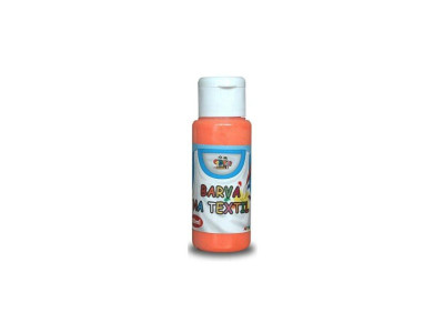 BARVA NA TEXTIL 60ML ORANŽOVÁ FT1109