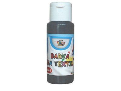 BARVA NA TEXTIL 60ML ČERNÁ FT1106