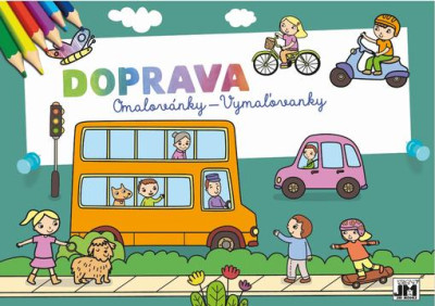 2833-6 Omalovánky A5 Doprava