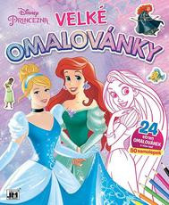 3298-2 Velké omalovánky Disney Princezny