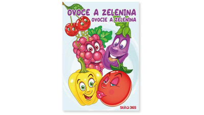 1090761 OMALOVÁNKY OVOCE A ZELENINA  A5