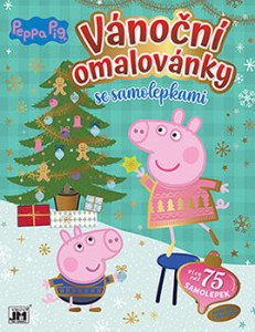 3178-7 Vánoční omalovánky se sam. Prasátko Peppa