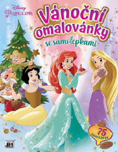 3376-7 Vánoční omalovánky se sam. Disney Princezny