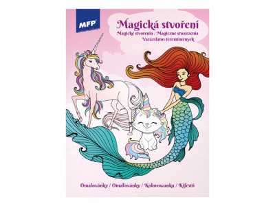 5301120 Omalovánky MFP A4 Magická stvoření