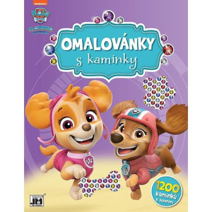 3549-5 OMALOVÁNKY S KAMÍNKY TLAPKOVÁ PATROLA