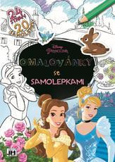 2603-5 Omalovánky A4+ Disney Princezny