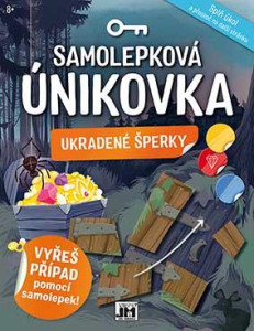 3117-6 Samolepková únikovka-Ukradené šperky