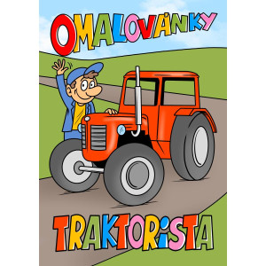 2400 Omalovánky Lux TRAKTORISTA 