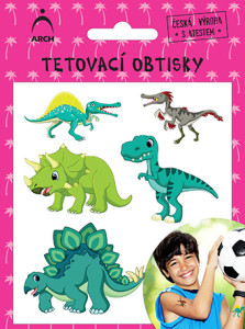 2541 TETOVAČKY DĚTSKÉ DINOSAUŘI 01