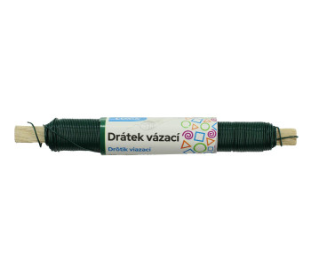 Drátek vázací zelený 38,5mx0,6mm D200356