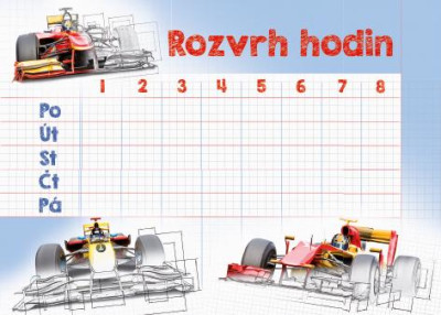 BR039 Rozvrh hodin Formule A5