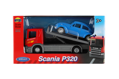 AUTO ODTAHOVKA WELLY SCANIA P320 + AUTO KOV/PLAST 15CM   23299266