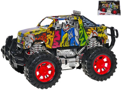 AUTO OFF-ROAD GRAFITTI 24CM NA SETRVAČNÍK 2 DRUHY V KR   61697