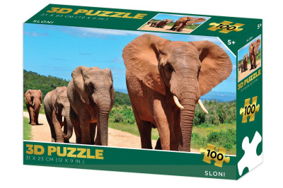 PUZZLE 3D SLONI   206437