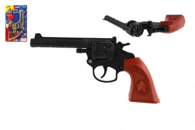 REVOLVER NA KAPSLE 8 RAN PLAST 20CM NA KARTĚ   861315